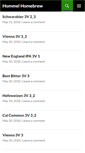 Mobile Screenshot of hommelhomebrew.com